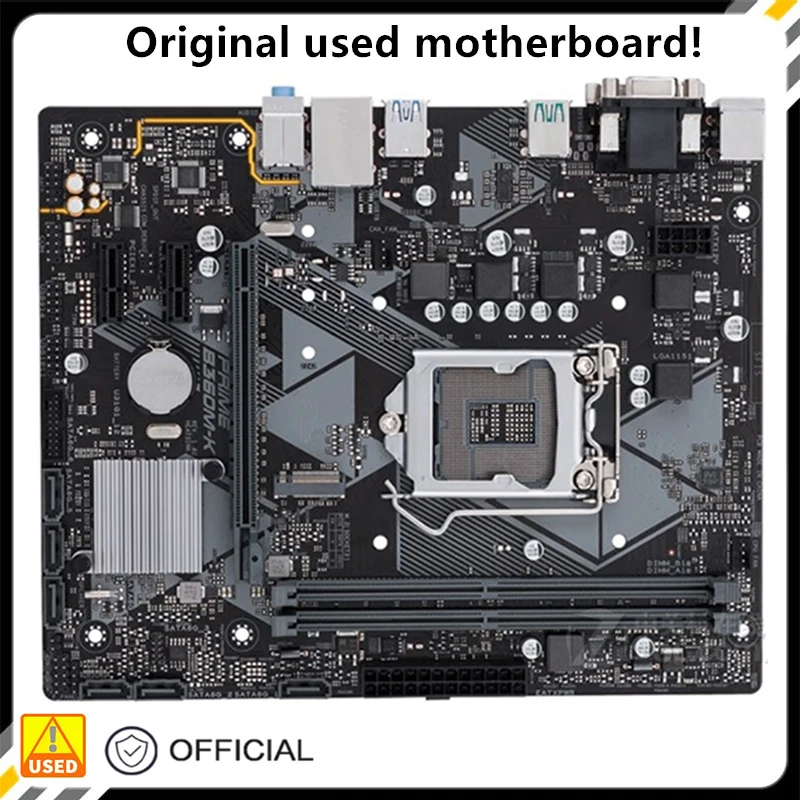 

For PRIME B360M-K Original Used Desktop Intel B360 32GB DDR4 Motherboard LGA 1151 i7/i5/i3 USB3.0 SATA3
