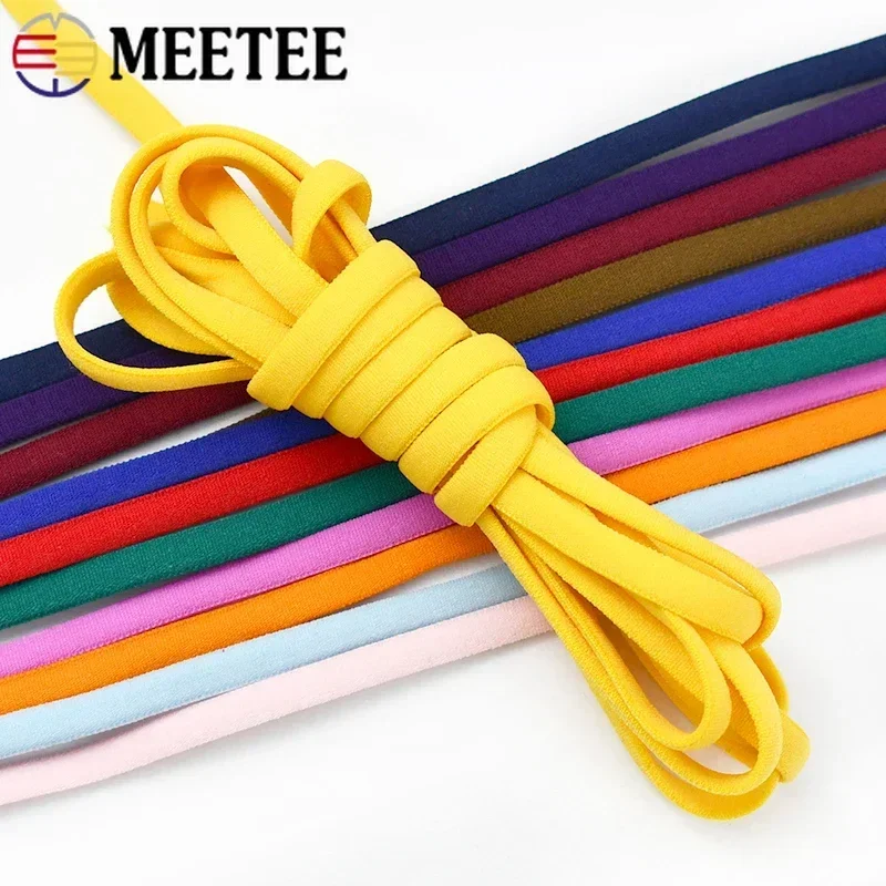 5/10M 3mm/5mm Elastic Rope Cord for Ear Hanger Strap Shoes Belt Hair Band Lace Ribbon DIY Sewing Decoration Accessories
