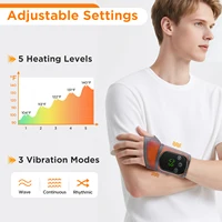 Electric foot and hand massager can vibrate and heat the ankles and ankles, and the bracket joints are portable, which can relax 3