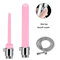 Bidet Cleaner Rectal Enemator Enema Syringe Stream Douche Enema Colon System Bottle Cleaning Bidet Nozzle Bathroom Accessories 1