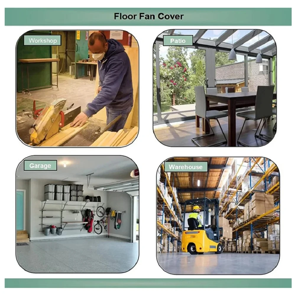 Durable Waterproof Fan Dust Cover for Protection
