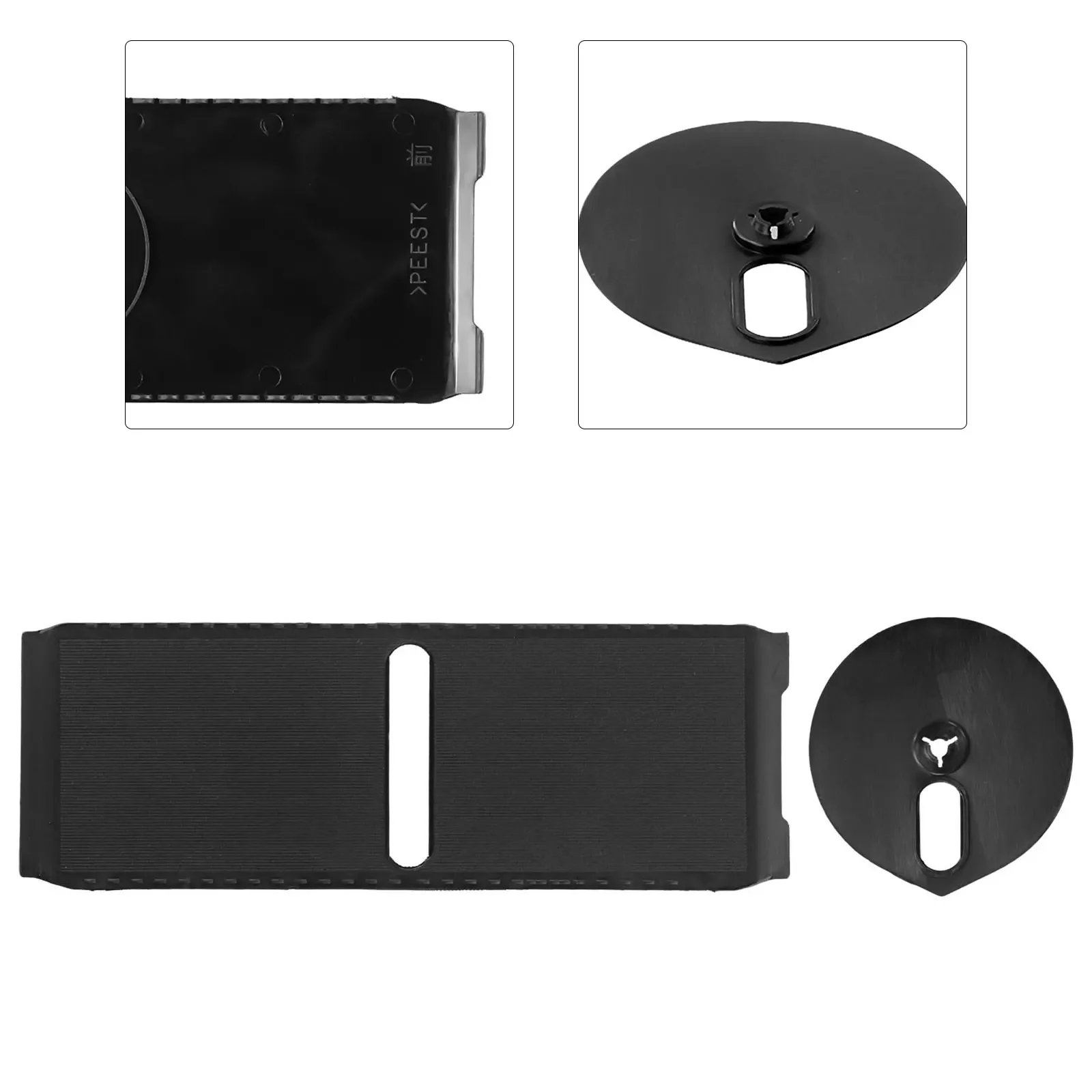 2Pcs/set Dust Cover Shift Lever Panel Replacement 35975-50030 35975-50040 For LEXUS LS460 2007-2012