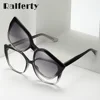 Ralferty Polarized Magnetic Sunglasses Women Designer 2 In 1 Clip On Glasses Lady Driving Sunglass Prescription 0 Diopter Lens 3
