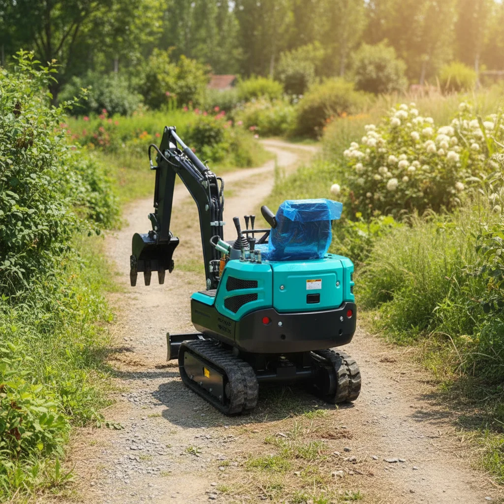 1,5-Tonnen-2-Tonnen-Mikro-Raupenbagger, vollhydraulischer Kompakt-Raupenbagger für die Landwirtschaft und den Ackerbau
