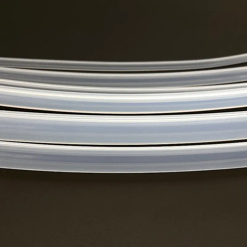 ID 0.8mm ~ 12mm X OD 1.6mm ~ 14mm Multiple Sizes Transparent PTFE Pipe Non Stick for Chemical Resistance Insulating Tube image 4