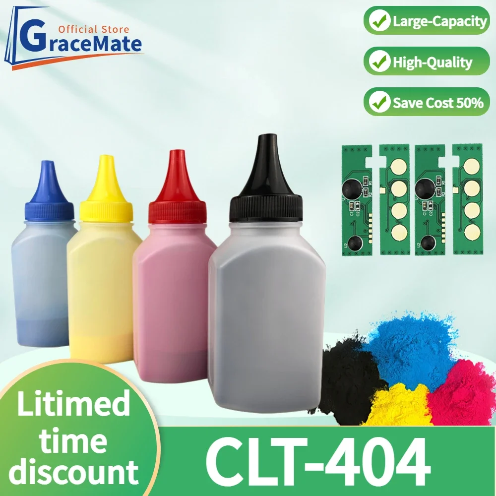 Compatible CLT-K404S CLT-404S 404S clt404s Toner Cartridge Reset Chip for Samsung C430 C430W C433W C480W FW Printer toner toner cartridge replacement