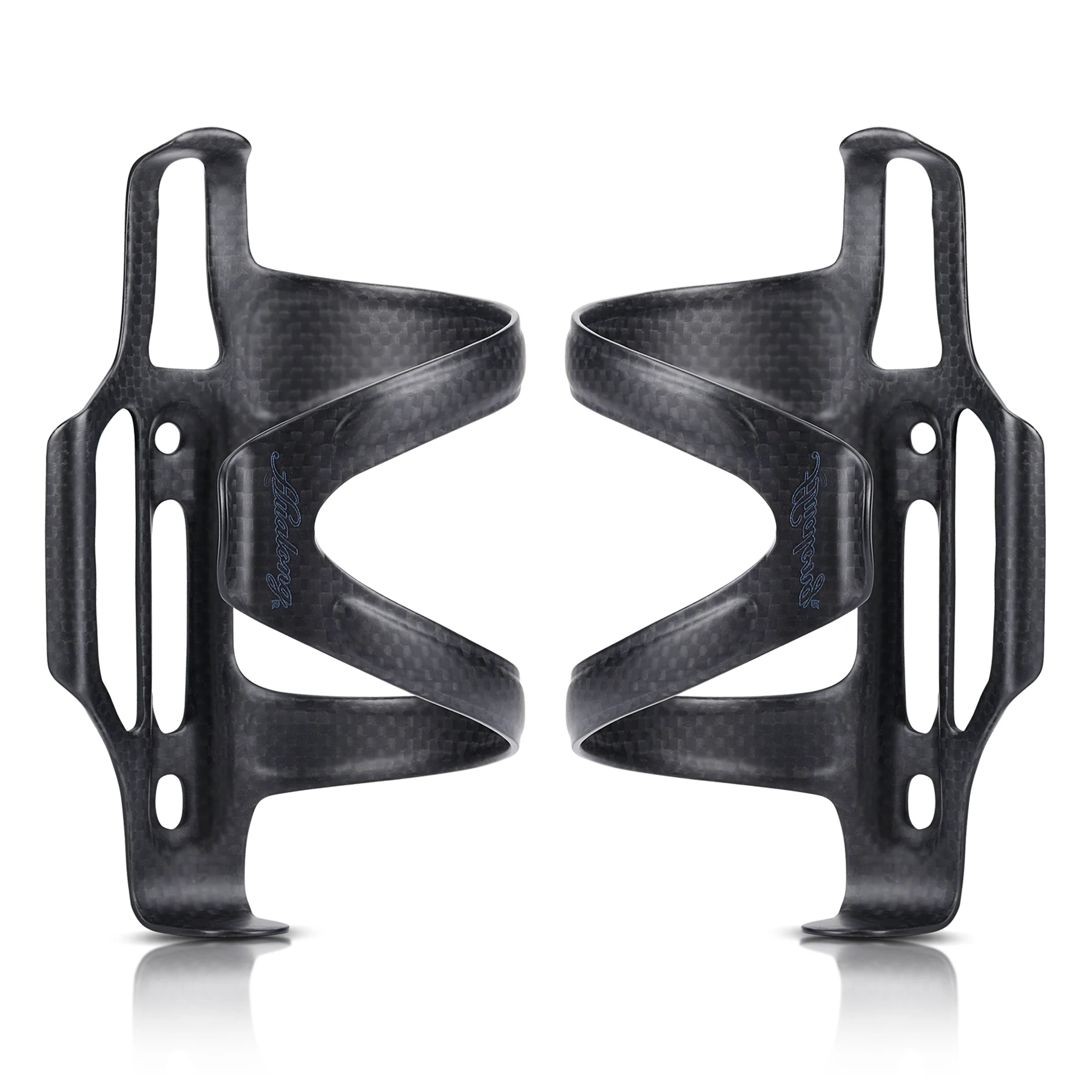 Description Picture 5 of itemHUALONG Carbon Side Load Bicycle Water Bottle Cage Mountain Road Bike Water Bottle Holder, Matte Black, Weight (22±2g)