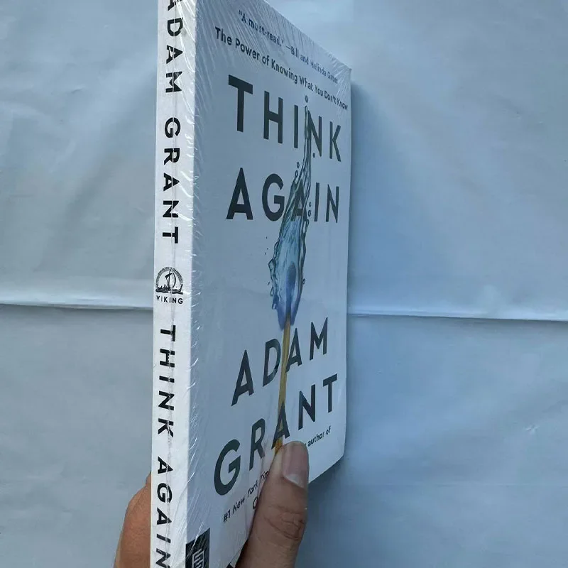 Think Again by Adam Grant: The Power of Open-Mindedness - #1 Bestselling Book