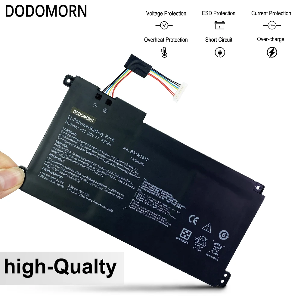 Bateria do Portátil para Asus Vivobook 14 F414ma E410ma-ek018ts Bv162t Ek026ts E510ma Série 42wh B31n1912 11.55v 11.55v - Imagem 4