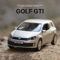 1:36 Volkswagen Golf GTI Alloy Car Model Diecast Metal Sports Car Vehicles Model Miniature Scale Simulation Collection Kids Gift 1