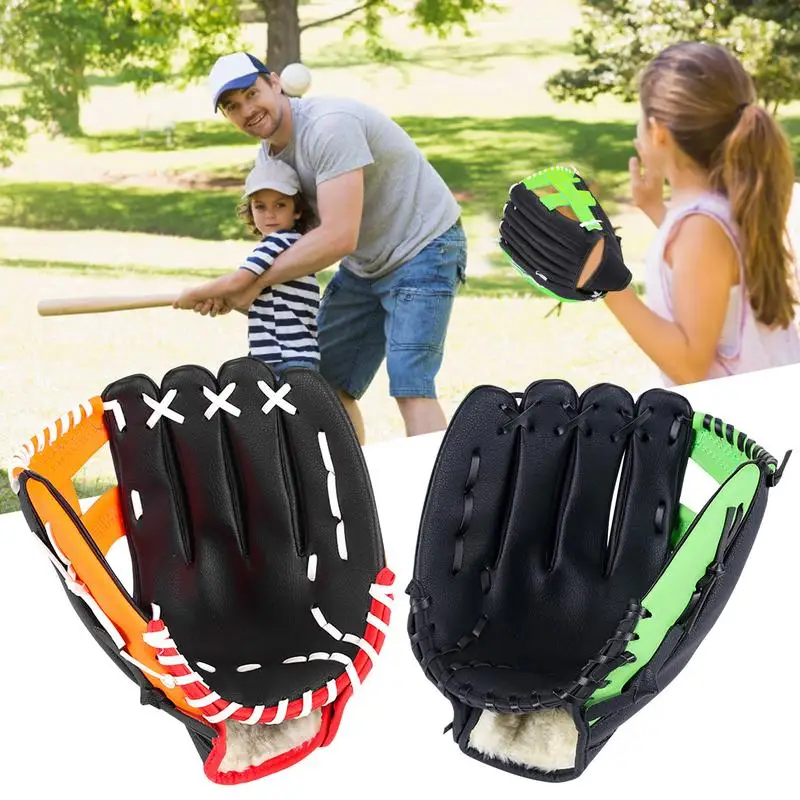 Baseball Gloves Kids Sport Outdoor Batting Training