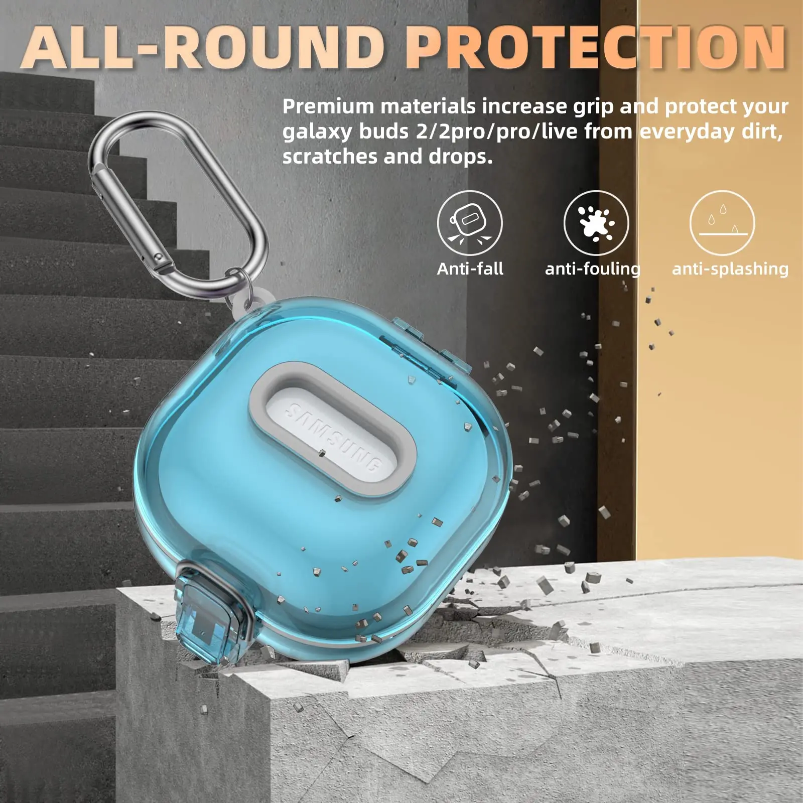 Waterproof Case Galaxy Buds Live Waterproof For Samsung Galaxy