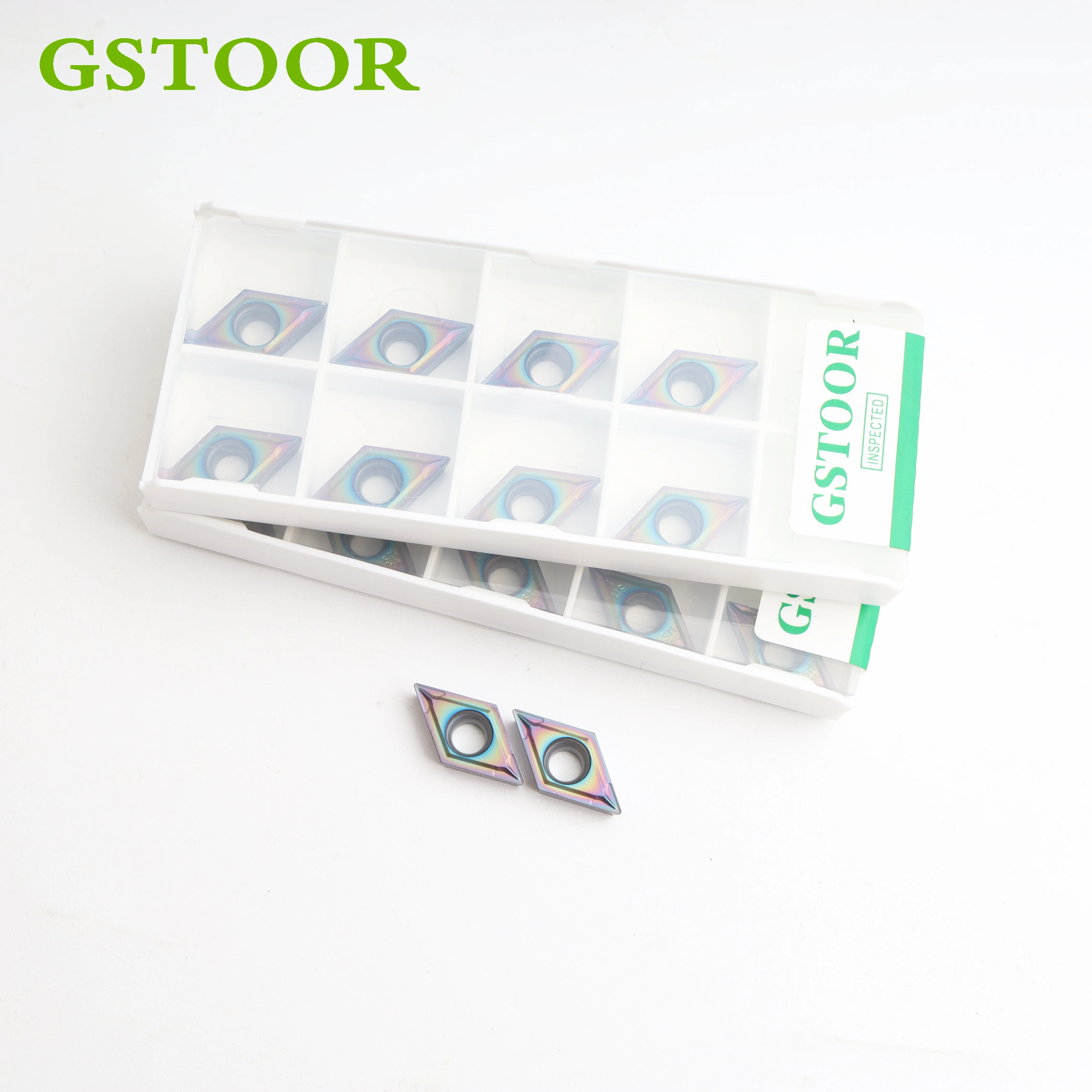 

10PCS DCMT070202 DCMT070204 DCMT11T304 DCMT11T308 MV SM GH55 Hardened Steel Turning Inserts CNC Lathe Cutter Cutting Tools