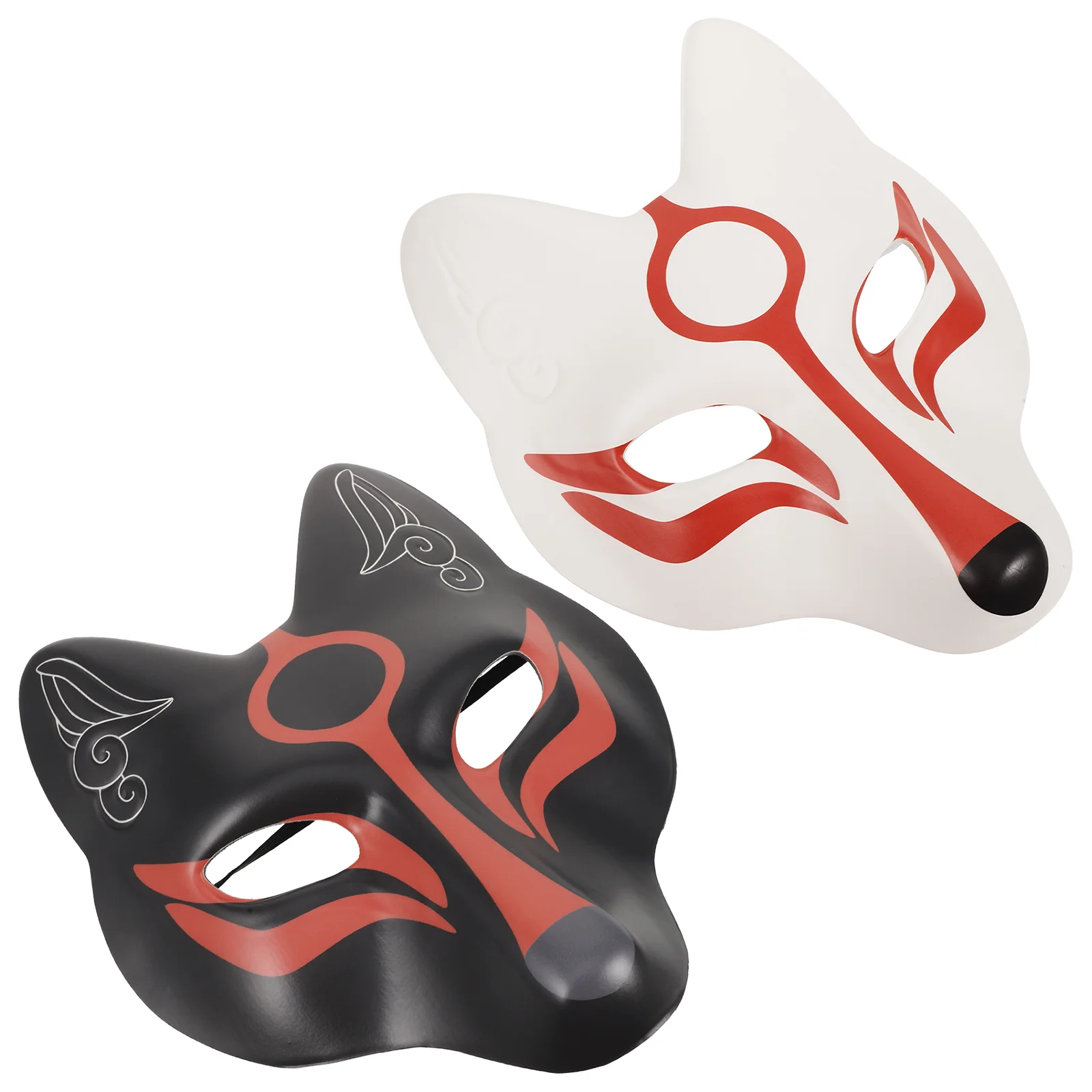 

Party Decorative Masks Stage Performance Props Masks (Black White)