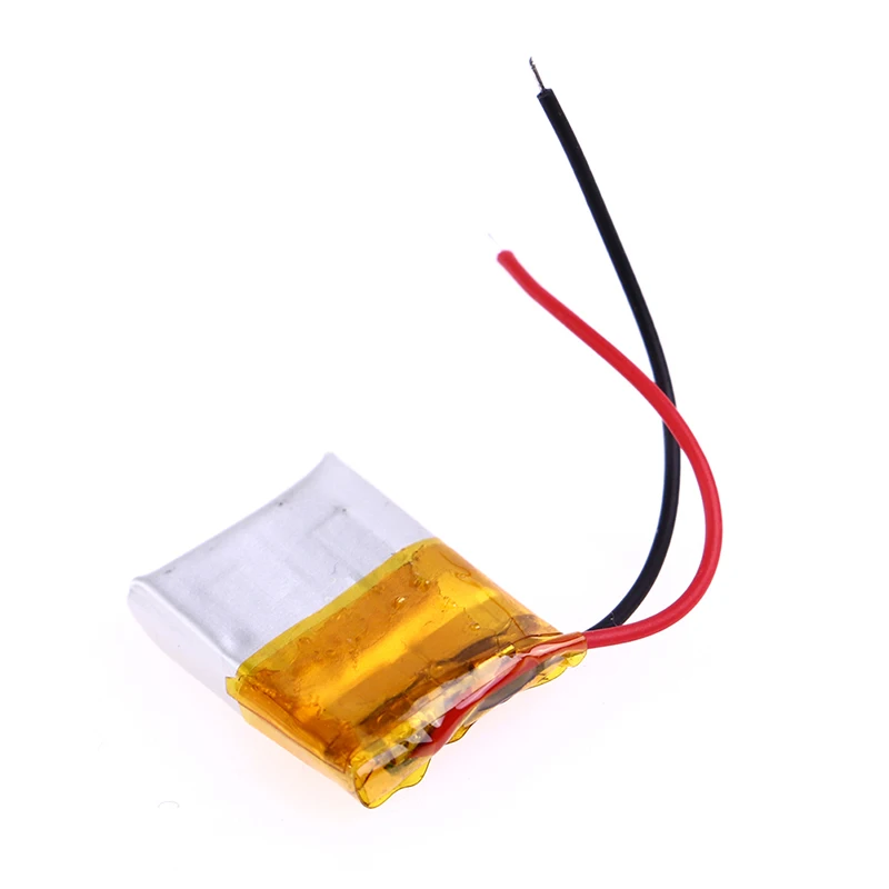 3.7V 40mAh 401215P Lithium Polymer Rechargeable Battery For MP3 DVD Toy Watch Selfie Stick Hearing Aid Reading Pen Cells 1Pcs