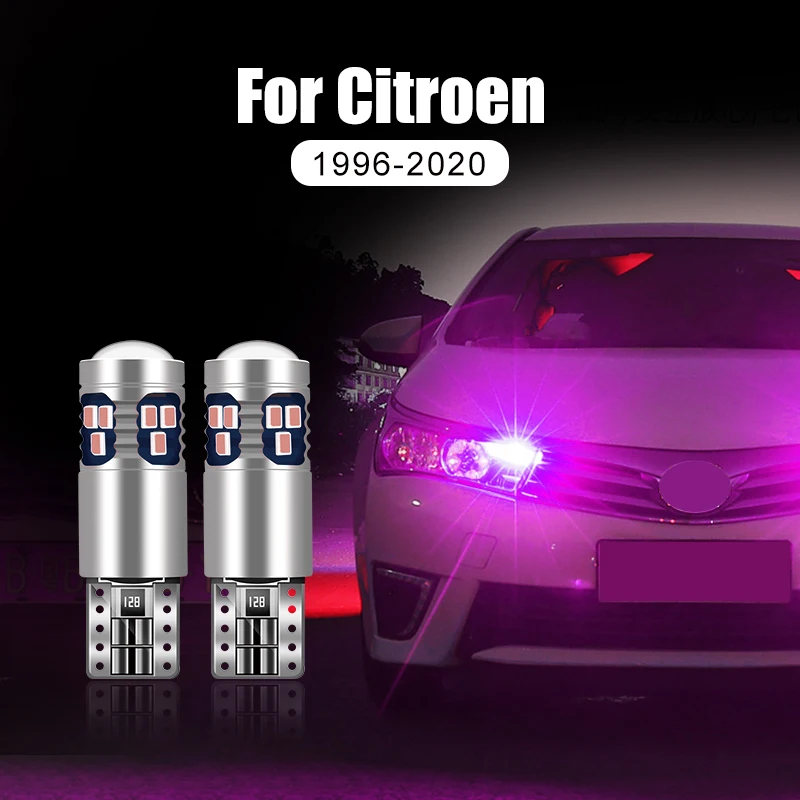 For Citroen Berlingo C1 C2 C3 Picasso C5 C6 C8 C4 1 Coupe Aircross Ds3 Canbus W5W T10 Led Clearance Light Car Parking Bulb Lamps