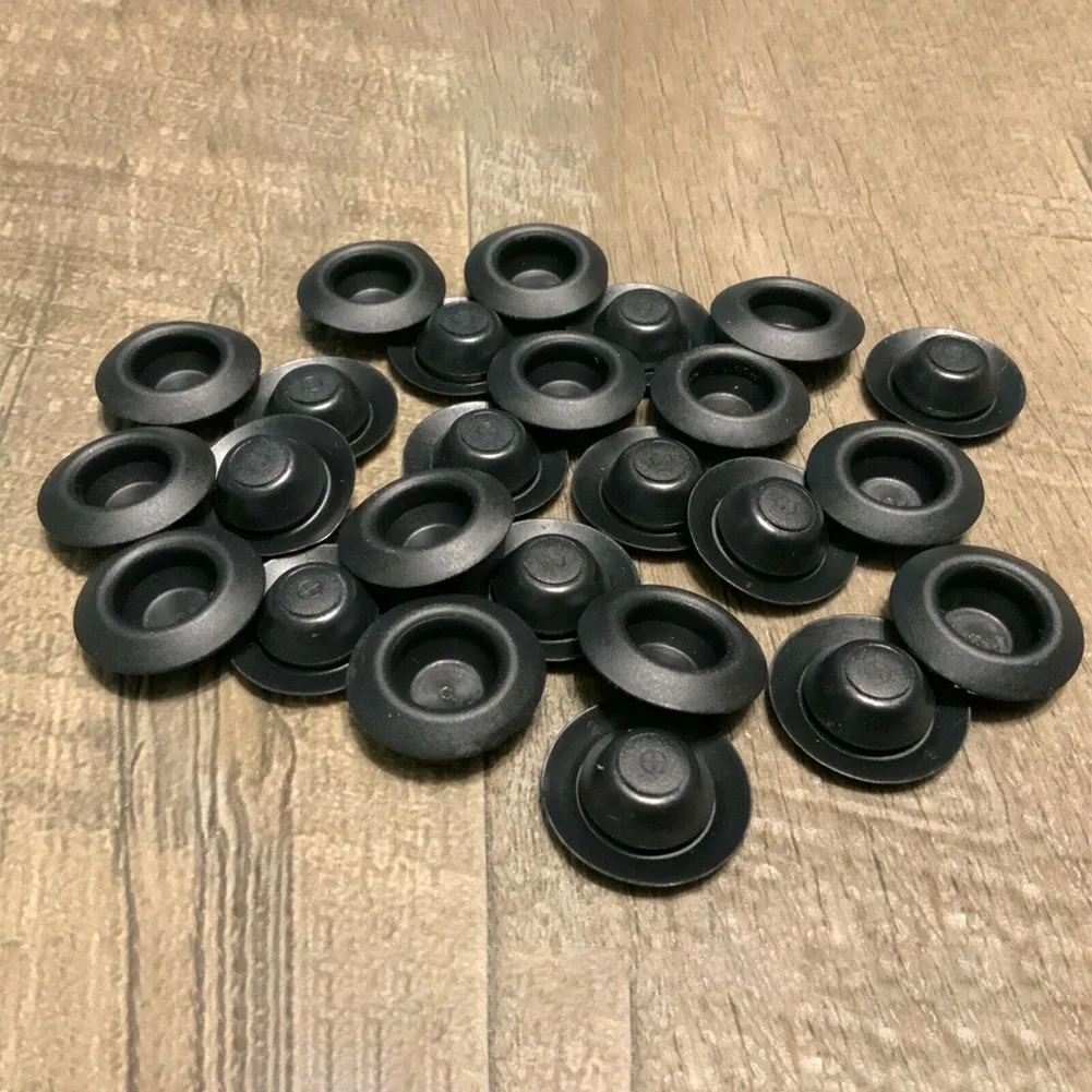 60 teile/satz Auto Unterputz Schwarz Kunststoff Loch Stecker Sortiment Auto Körper Blech Stecker 1/2 3/4 3/8 1/2 3/4 7/8 zoll – Detail 16