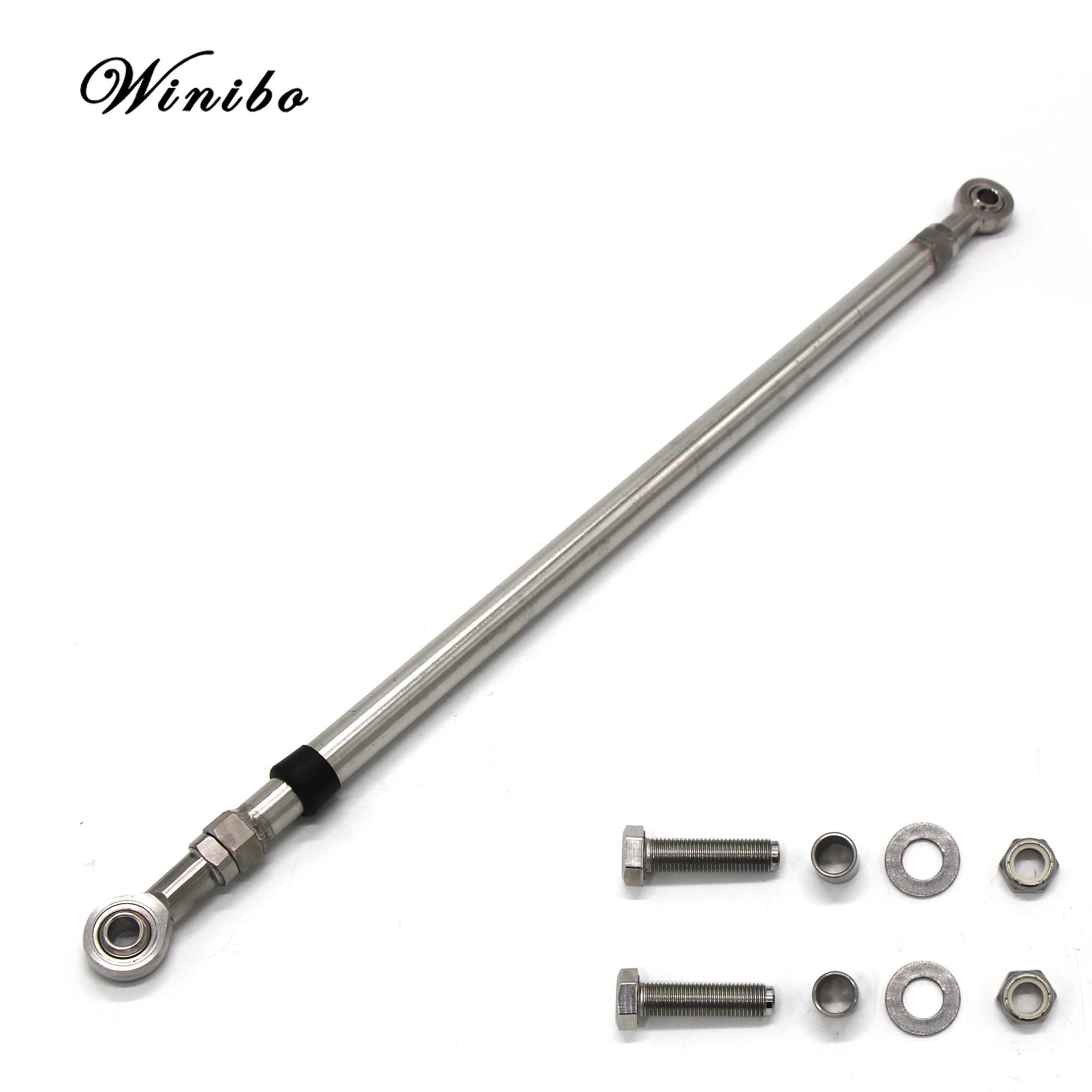 Adjustable Stainless Steel Rustproof Tie Bar for Multi-Engine Boats Marine Twin Engine Outboard Connecting Rods hinge drill bit l hex wrench kit self centering for woodwork screwing drilling accessories high speed steel rustproof silver
