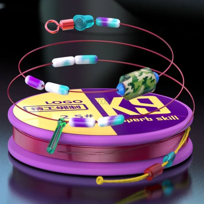 1PC Fishing Line Set PE Reinforcement Line Group Main Line Invisible