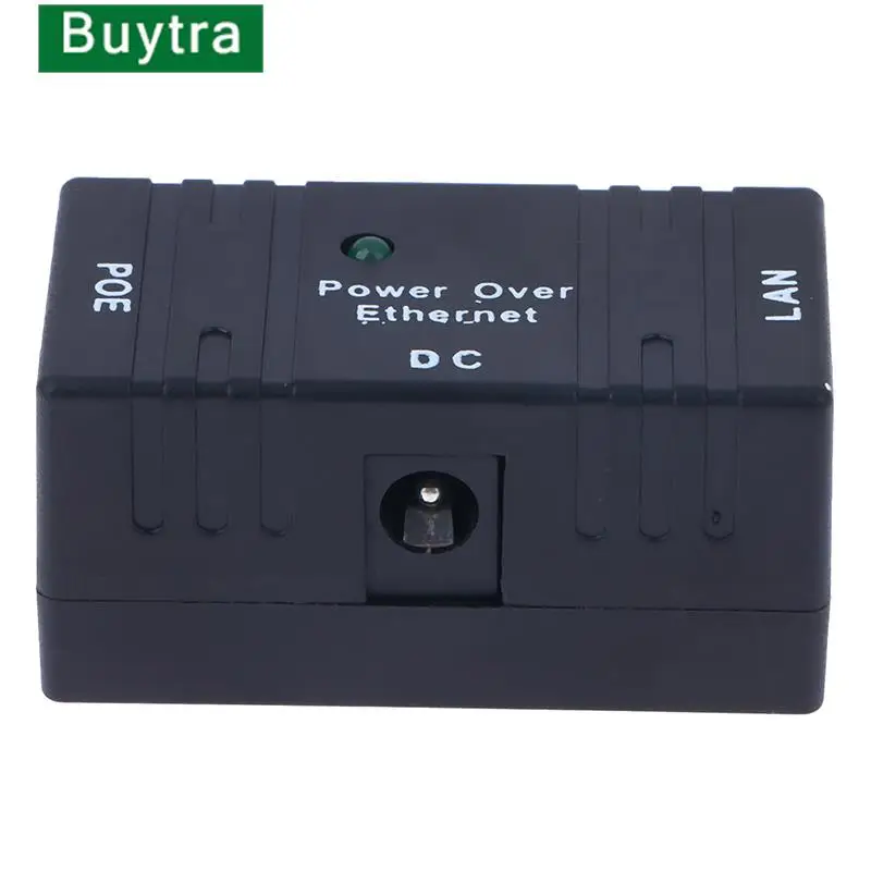 

100 Mbps 5-48V/2A POE Injector Power Splitter For IP Camera POE Adapter Module Accessories