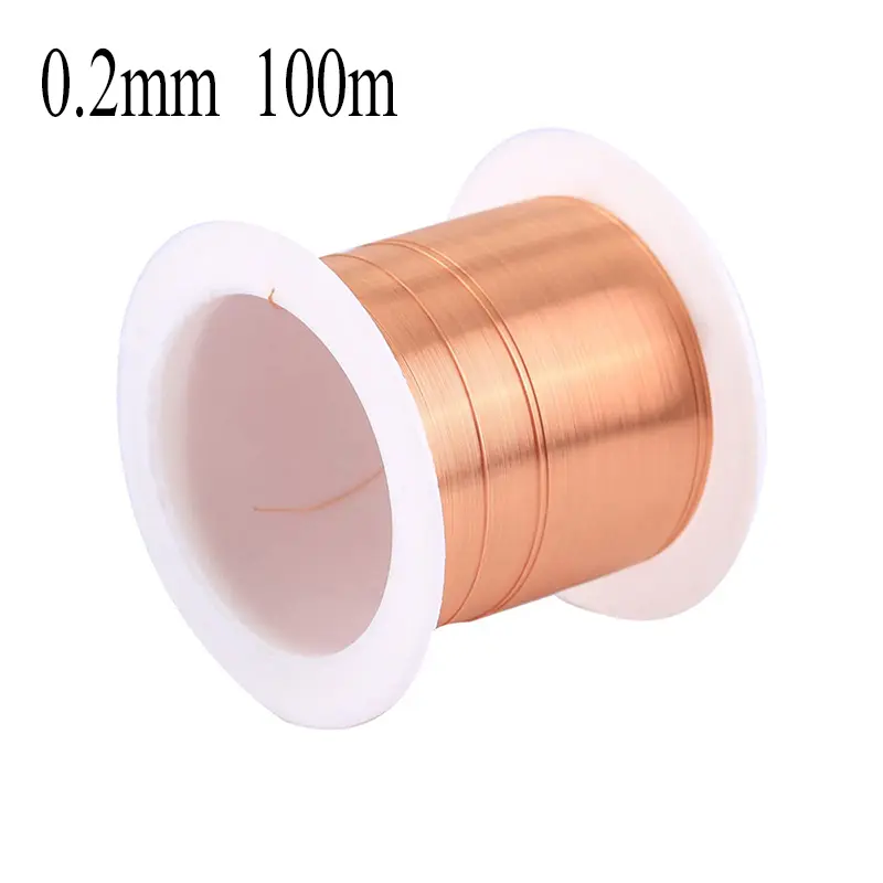 Coil Copper Wire0.1mm 0.2mm 0.3mm 0.4mm 0.5mm 0.6mm 0.7mm 0.8mm 1.20mmCable Copper Wire Magnet Wire Enameled Copper Winding Wire - Image 24
