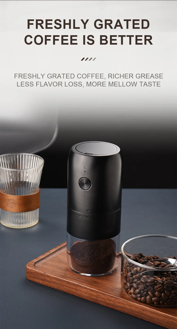 Portable coffee usb rechargeable grinder