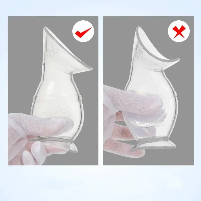 Silicone Sucker Manual Breast Pump Accessories Maternal Milk Collector Holder Baby Breastfeeding Bottle Puerperal Nursing Pump 6