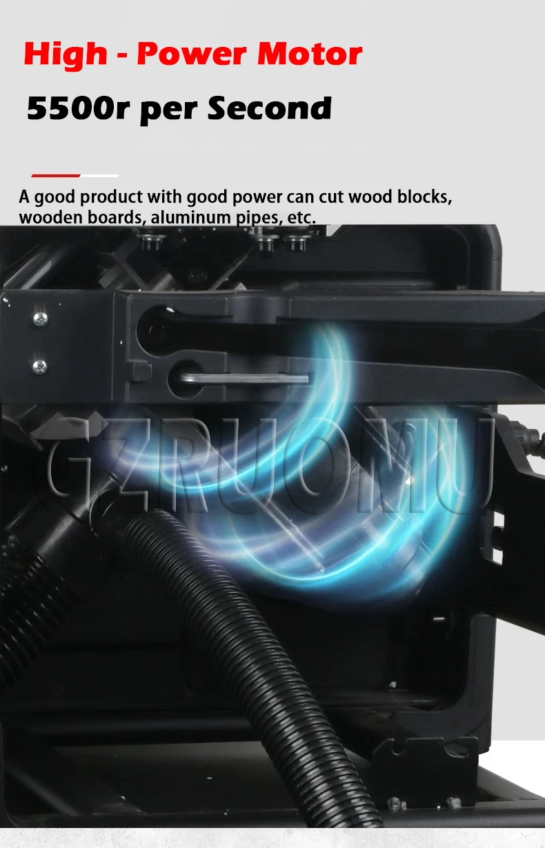 10-inch Electric Dust-Free Composite Wood Table Saw - Multifunctional Woodworkin