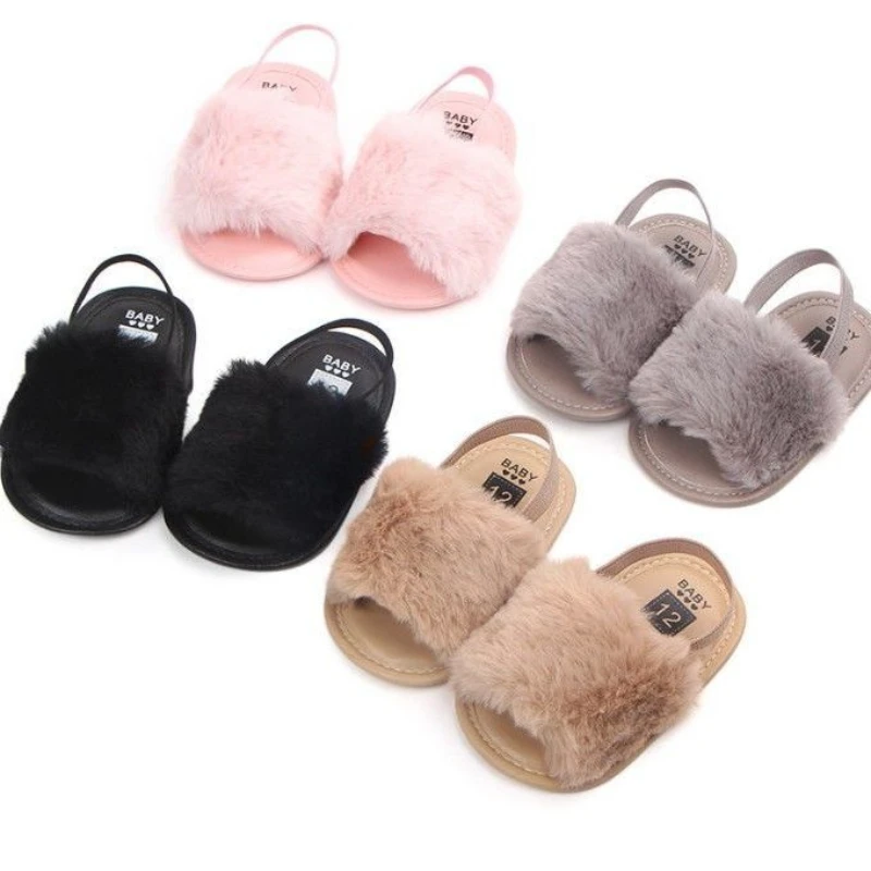 

2022 winter new baby shoes cotton slippers to keep warm