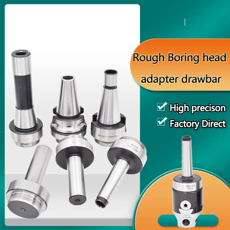 Tête D'Alésage Barre De Traction MT2 MT3 MT4 C20 C25 NT30 NT40 R8 - Mandrin Précis Pour Tour CNC