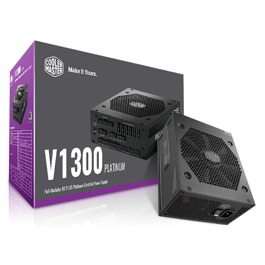 Cooler Master V1000 V1300 PLATINUM Computer Power Supply 12V 1300W