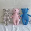 2025 New Baby Plush Toy Comforts Sleeping Cute Rabbit, Bear, Mouse Baby Girl Doll, Cloth Doll Doll 2