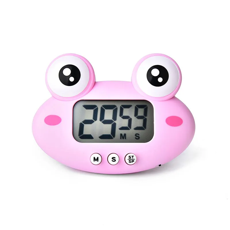 LED Digital Screen Kitchen Timer Magnetic Countdown Timer for Kitchen Cooking Cute Loud Alarm Clock kitchen scissors Kitchen Tools & Gadgets