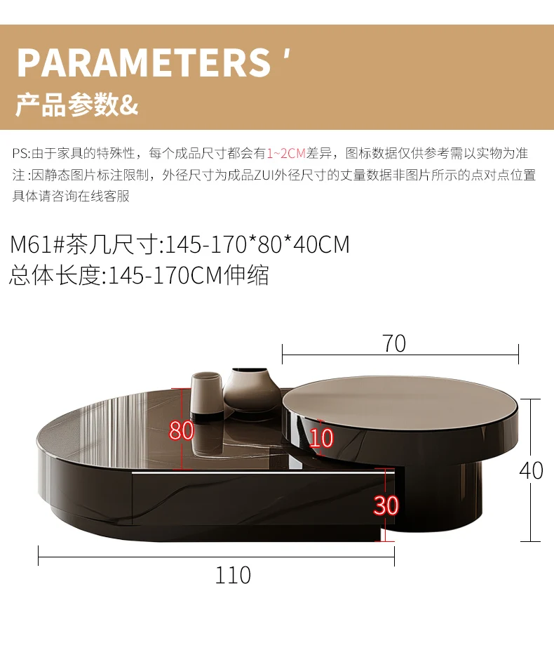 Designer Simple Coffee Table Aesthetic Minimalist Space Saving Luxury Coffee Table Computer Outdoor Mesa Auxiliar Furniture
