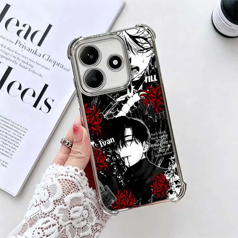 Korean Alien Stage Ivan Till Plating Anti-Fall Fun Soft Phone Case