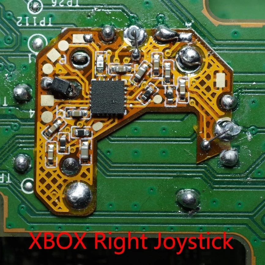 For PS4 PS5 XBOX Joystick Hall Driver Board Hall Effect PCB Gamepad Modification Can be calibrated by system after installation ps5 analog joystick