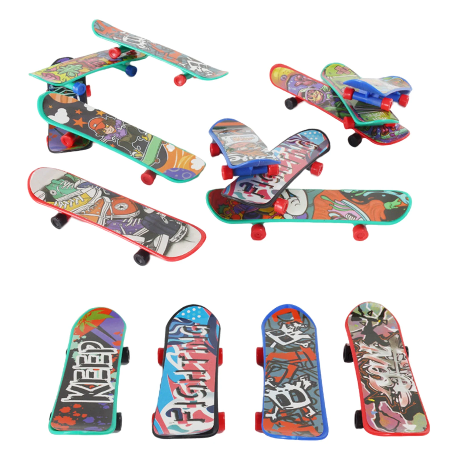 

Mini Finger Skateboarding Mini Finger Sports Birthday Gifts for Boys and Girls Safe Finger Board Sport Training Props