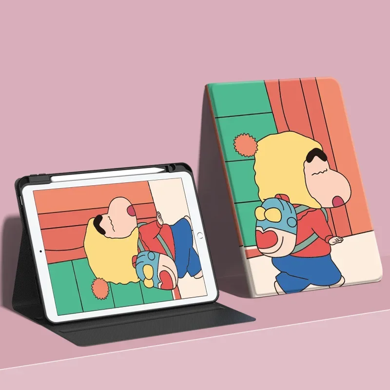 thumbnail image 1 of Funda protectora para iPad de 78, 9 y 10.ª generación, 10,9 y 10,2 Pro, 11 pulgadas, Air 345 Mini, con ranura para 6 lápices, tabletas y libros electrónicos, 1 of 5