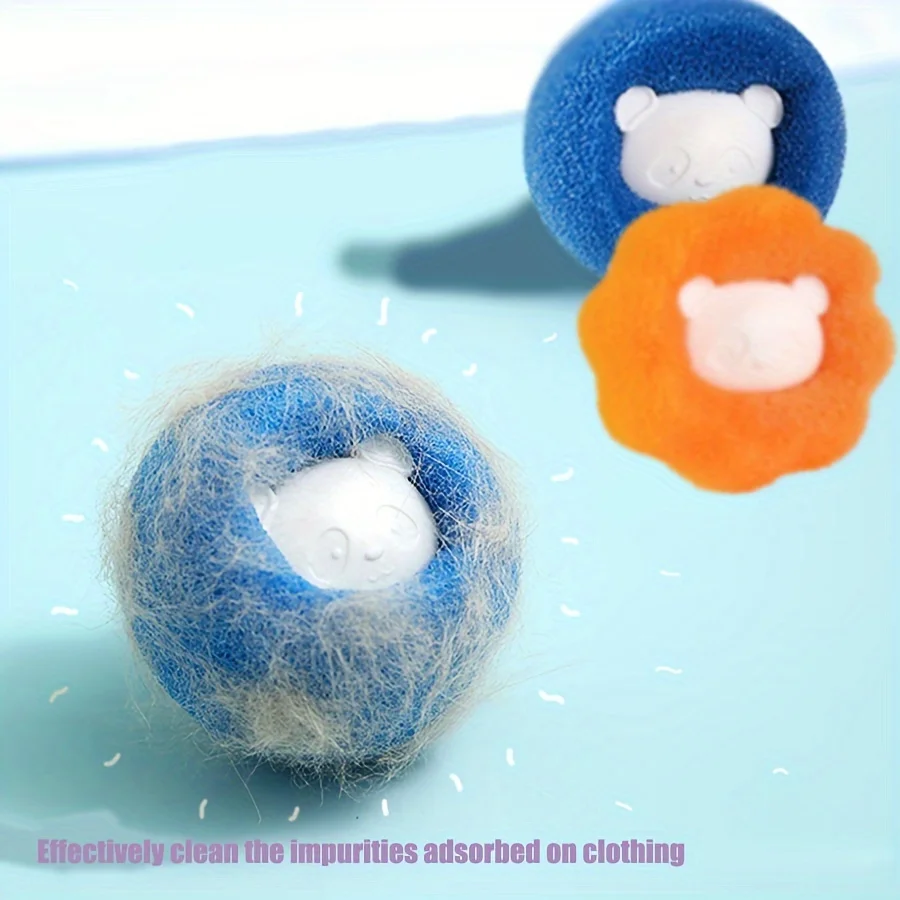 Washing Machine Pet Hair Collector Reusable Cat Dog Fur Remover Lint Trapper Dryer Laundry Cleaning Brush Adhesive Roller Tools