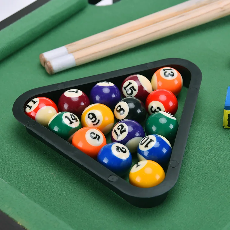 Folding Billiard/Pool Table Portable and Space-Saving Mini Billiard for Entertainment