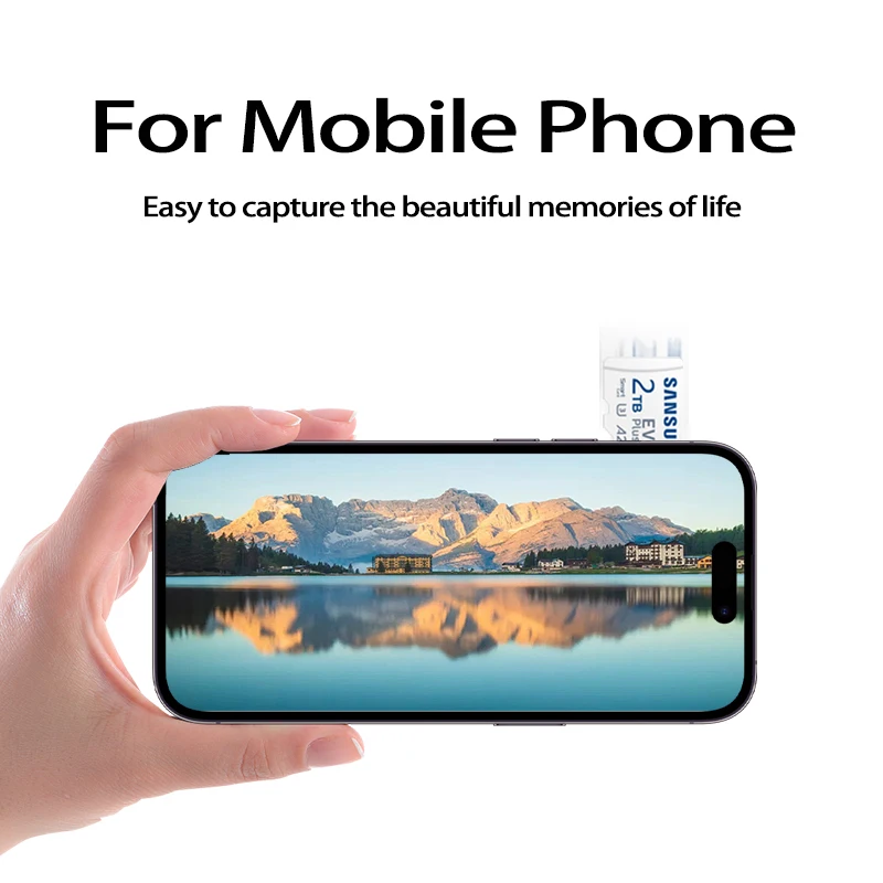 Micro SD Card SANSUMG U3 High Speed 1TB A2 2TB 64GB Camera Phone UAV Adapter