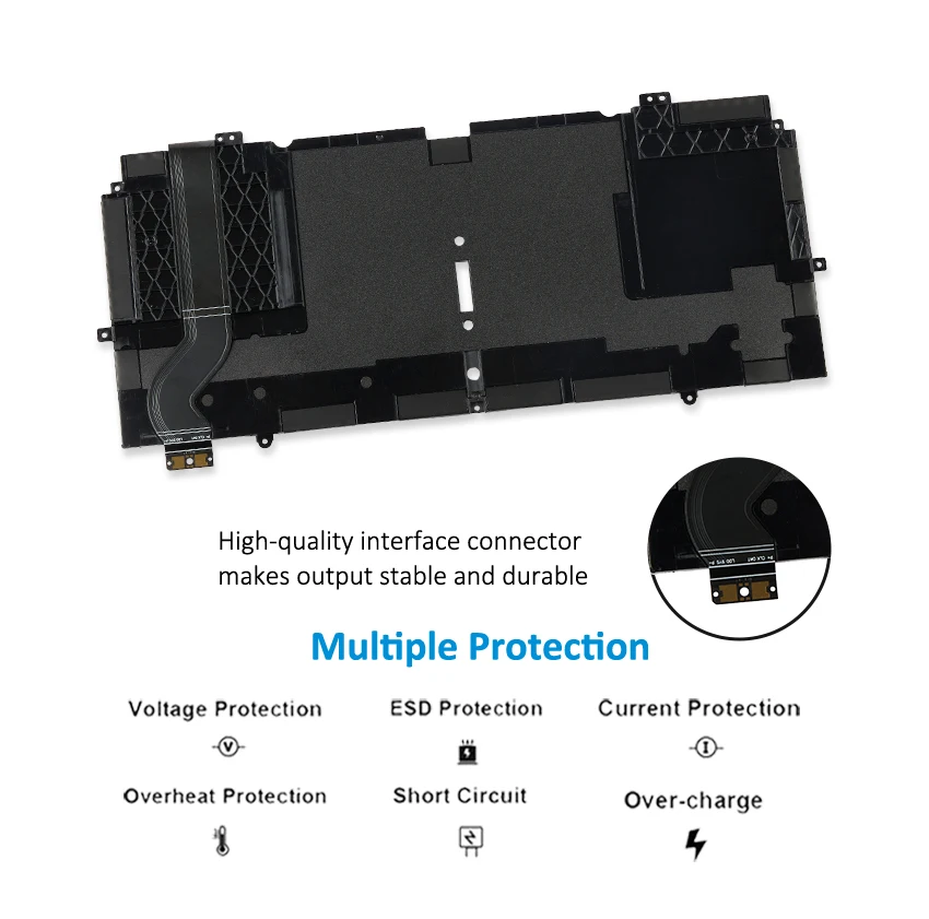 Bateria do Portátil para Dell Xps 13 7390 em Series Notebook P103g P103g001 P103g002 Mm6m8 Mm6m8 Xx3t7 7.6v 51wh Kingsener52twh - Imagem 4