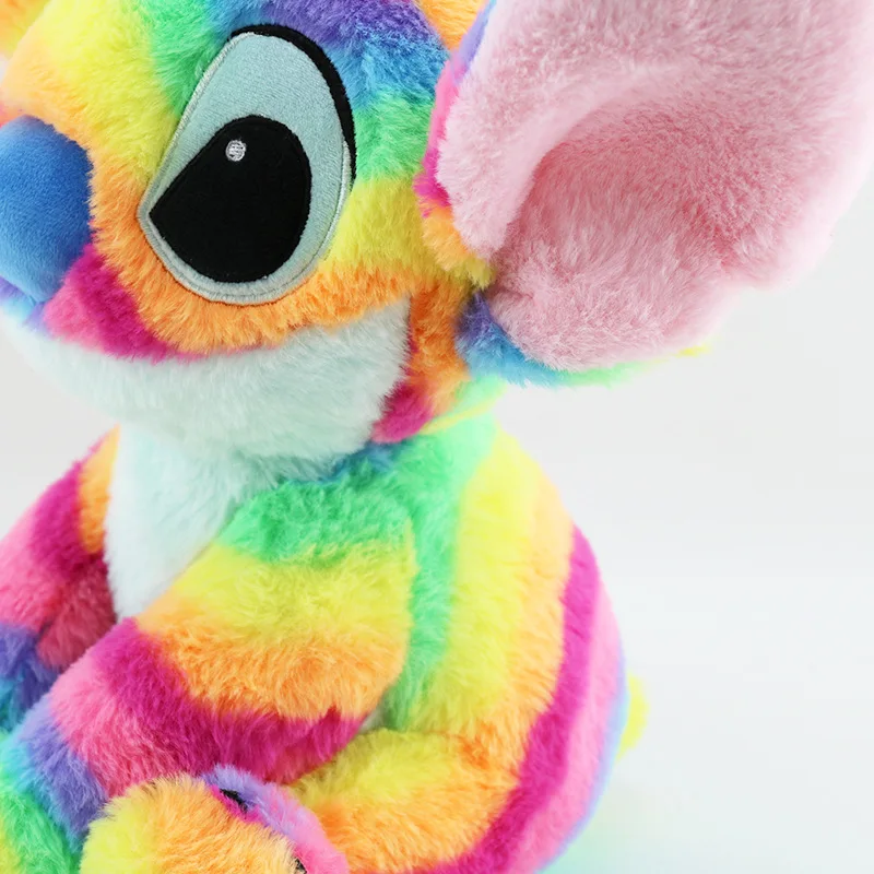 30cm Disney Lilo and Stitch Plush Toys Dazzling Colors Cute Anime Stich Doll Stuffed Plushie Pillow Gift for Children Kawaii 5