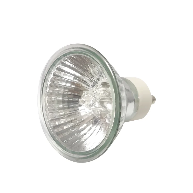 Enhanced Halogen Spotlight Bulb, 35W/50W, GU10 Base, White Glass, 220V
