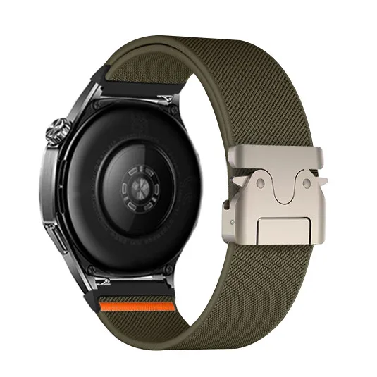 Nylon Loop Sport Watch Band - Versatile and Adjustable 20mm/22mm Strap