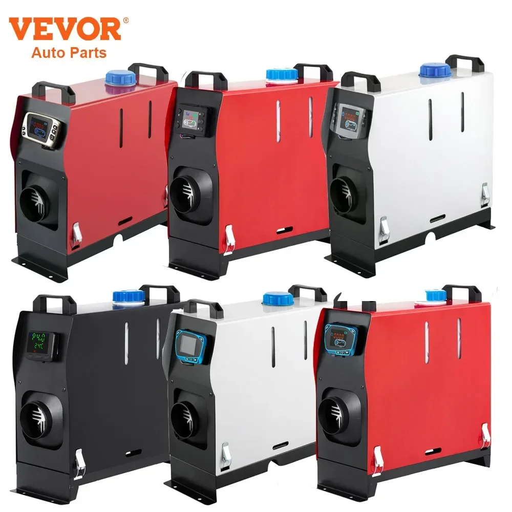 VEVOR CarHeaterDiesel,AirHeat,5/8KW12VWithRemoteControlLCDSwitchSilencerforTruckBoatRVParkAuxiliaryHeating