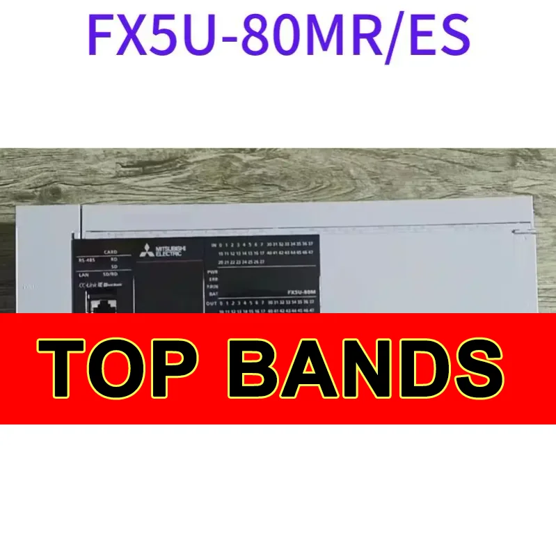 

Functional testing of second-hand PLC FX5U-80MR/ES is intact