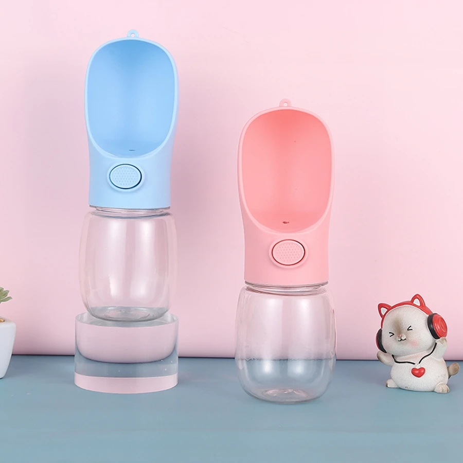 1pc outdoor portable pet water cup, cat water bottle