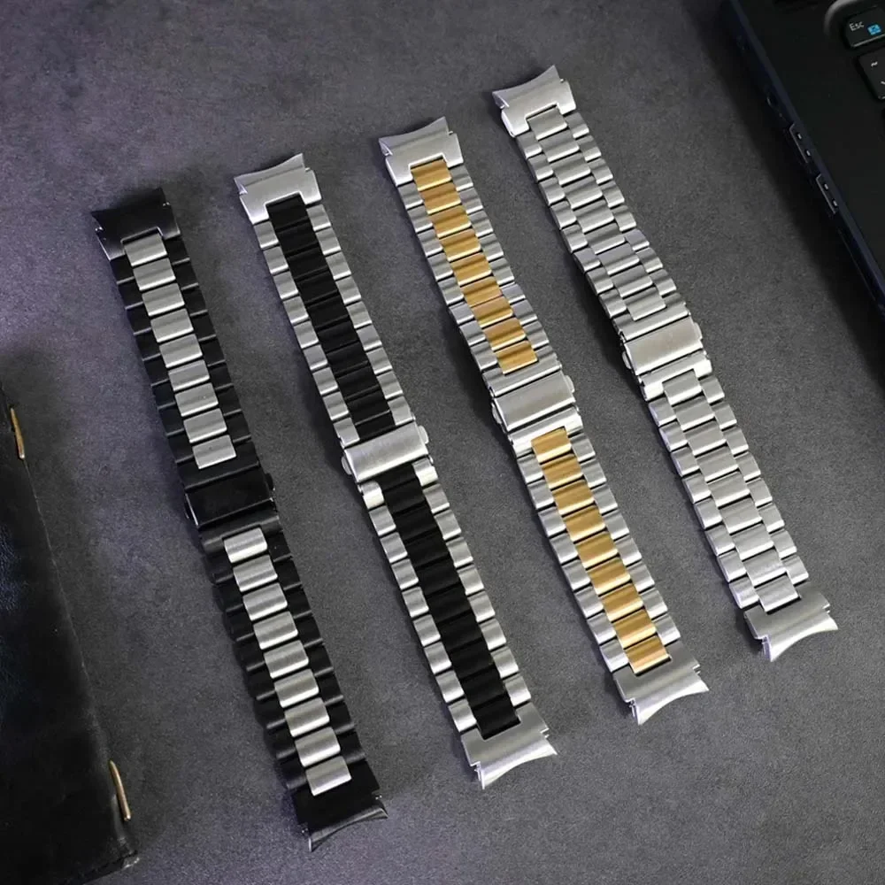 Premium No-Gap Quick Fit Stainless Steel Watch Strap Bracelet