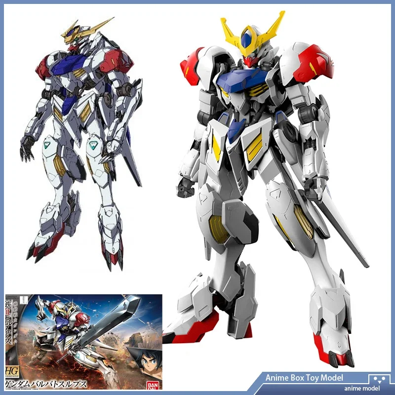 

[In Stock] BANDAI HG IBO 1/144 ASW-G-08 Gundam Barbatos Lupus Action Assembly Model Mobile Suit Gundam:Iron-Blooded Orphans